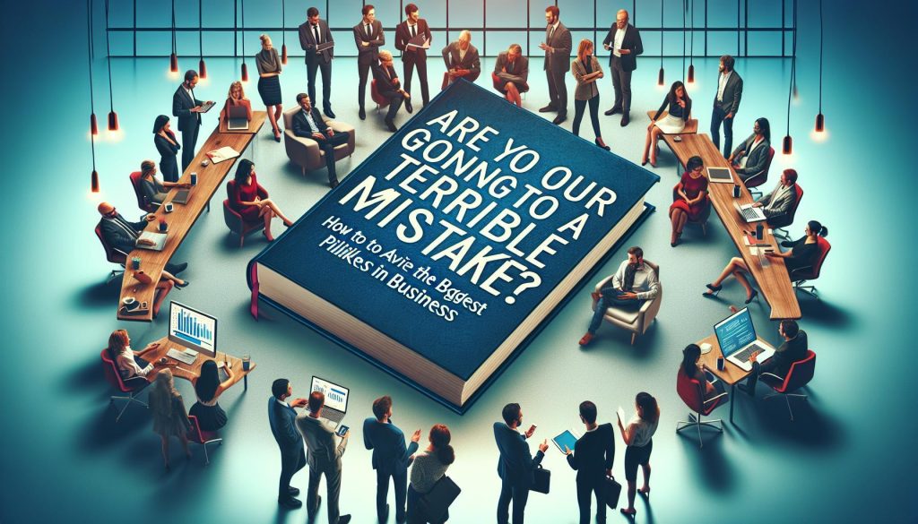 Kniha: Chystáte se Udělat Strašnou Chybu? – Jak Se Vyhnout Největším Pastím v Podnikání