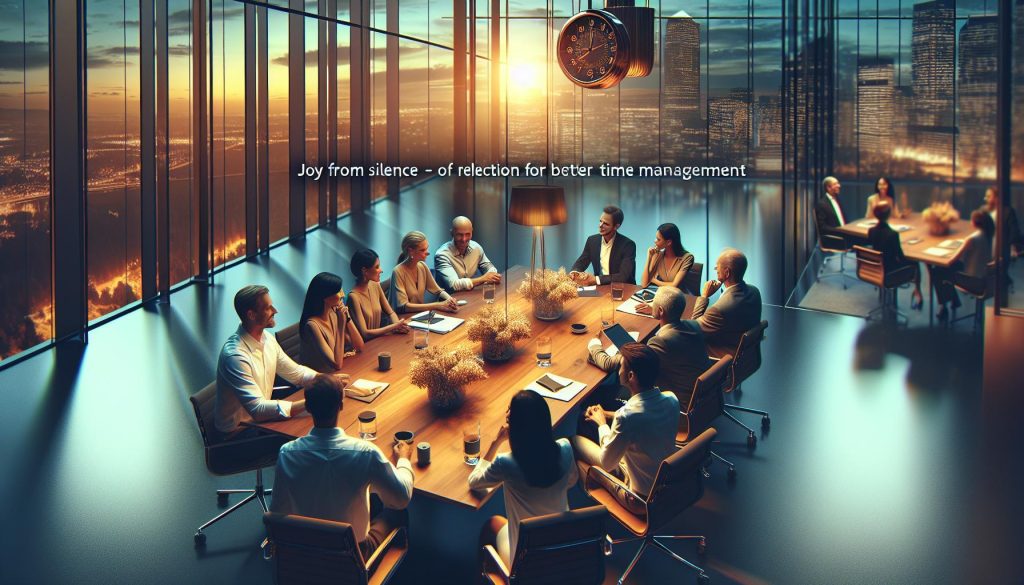 Kniha: Radost z Ticha – Síla Reflexe pro Lepší Time Management 10 Kniha: Radost z Ticha – Síla Reflexe pro Lepší Time Management