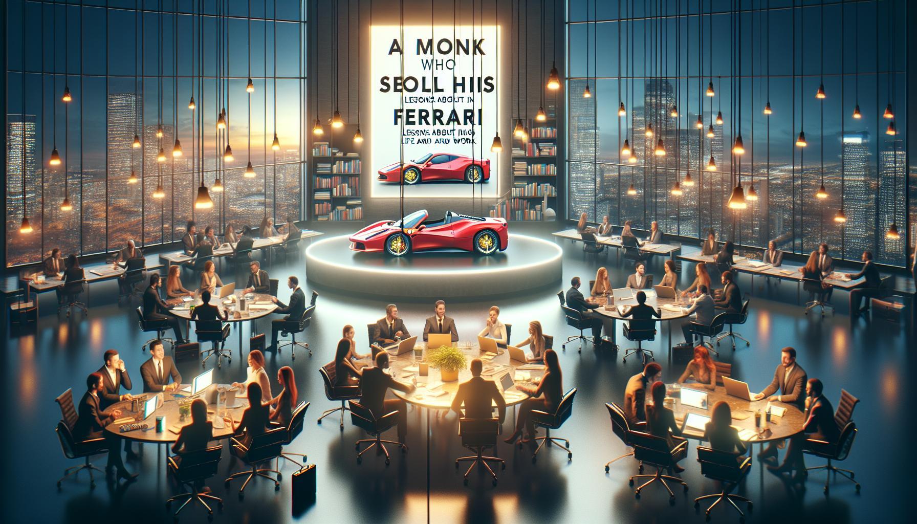 Kniha: Mnich, který prodal své Ferrari – Lekce o nalezení smyslu života a práce