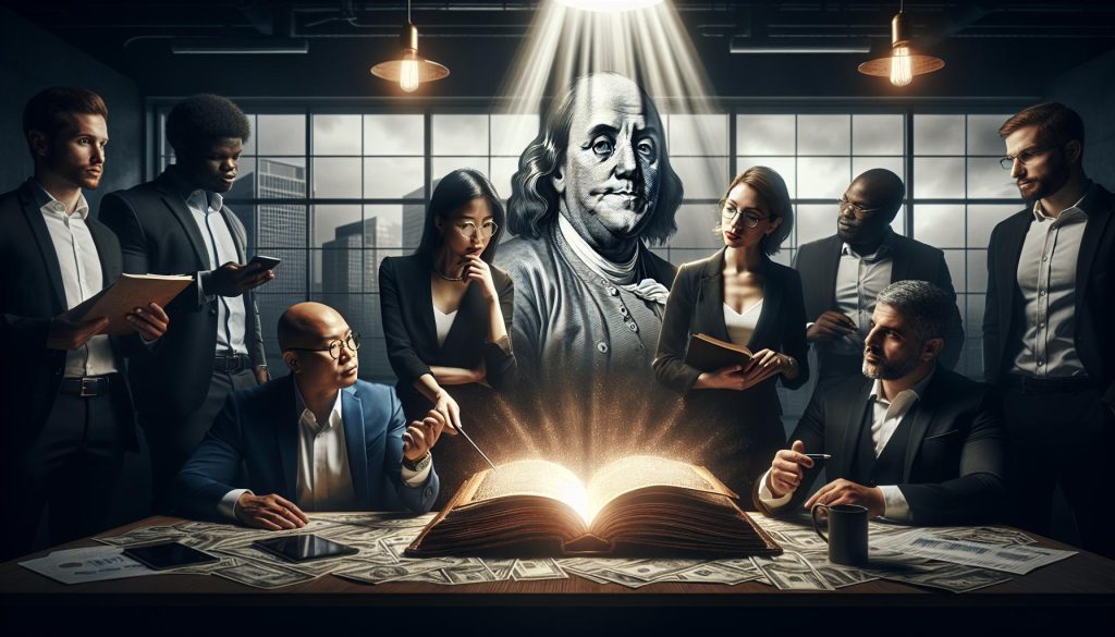 Kniha Benjamin Franklin: Lekce od Jednoho z Největších Myslitelů