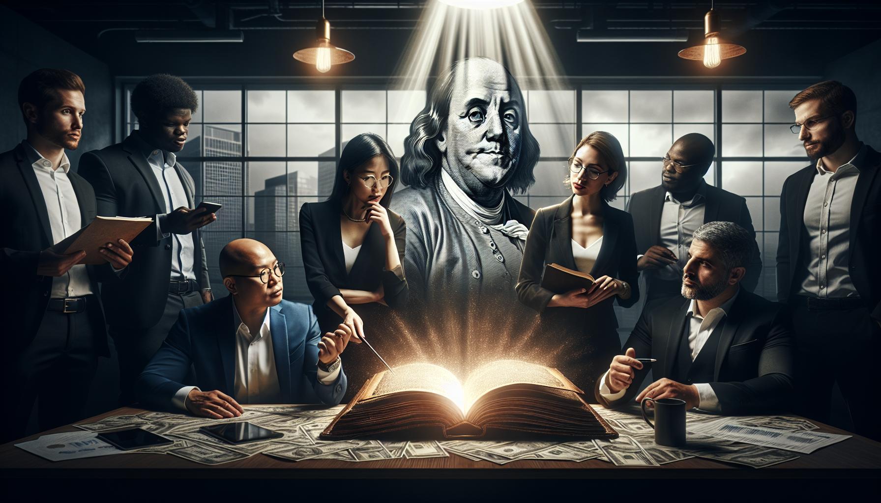 Kniha Benjamin Franklin: Lekce od Jednoho z Největších Myslitelů