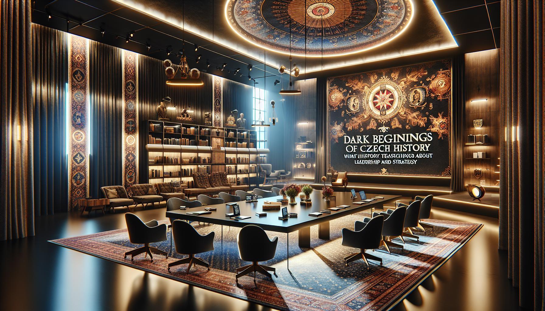 Kniha: Temné Počátky Českých Dějin – Co Nás Historie Učí o Vedení a Strategii