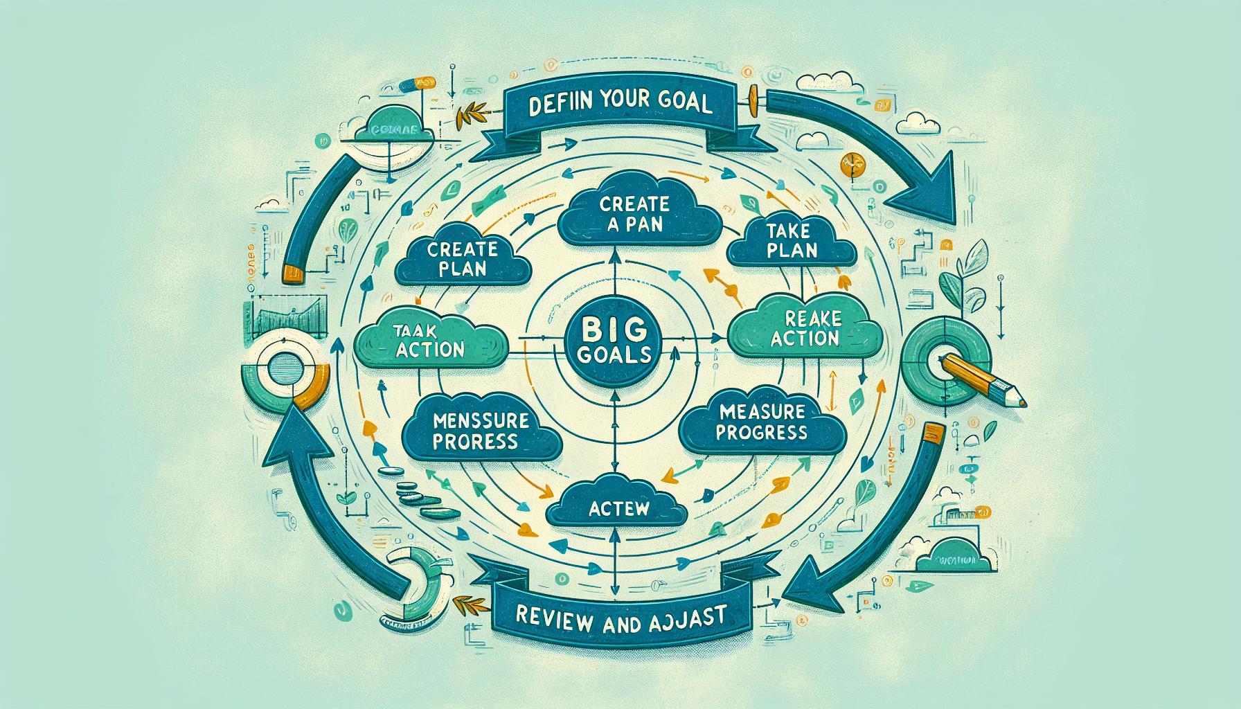 Jak nastavit velké cíle ⁣správně