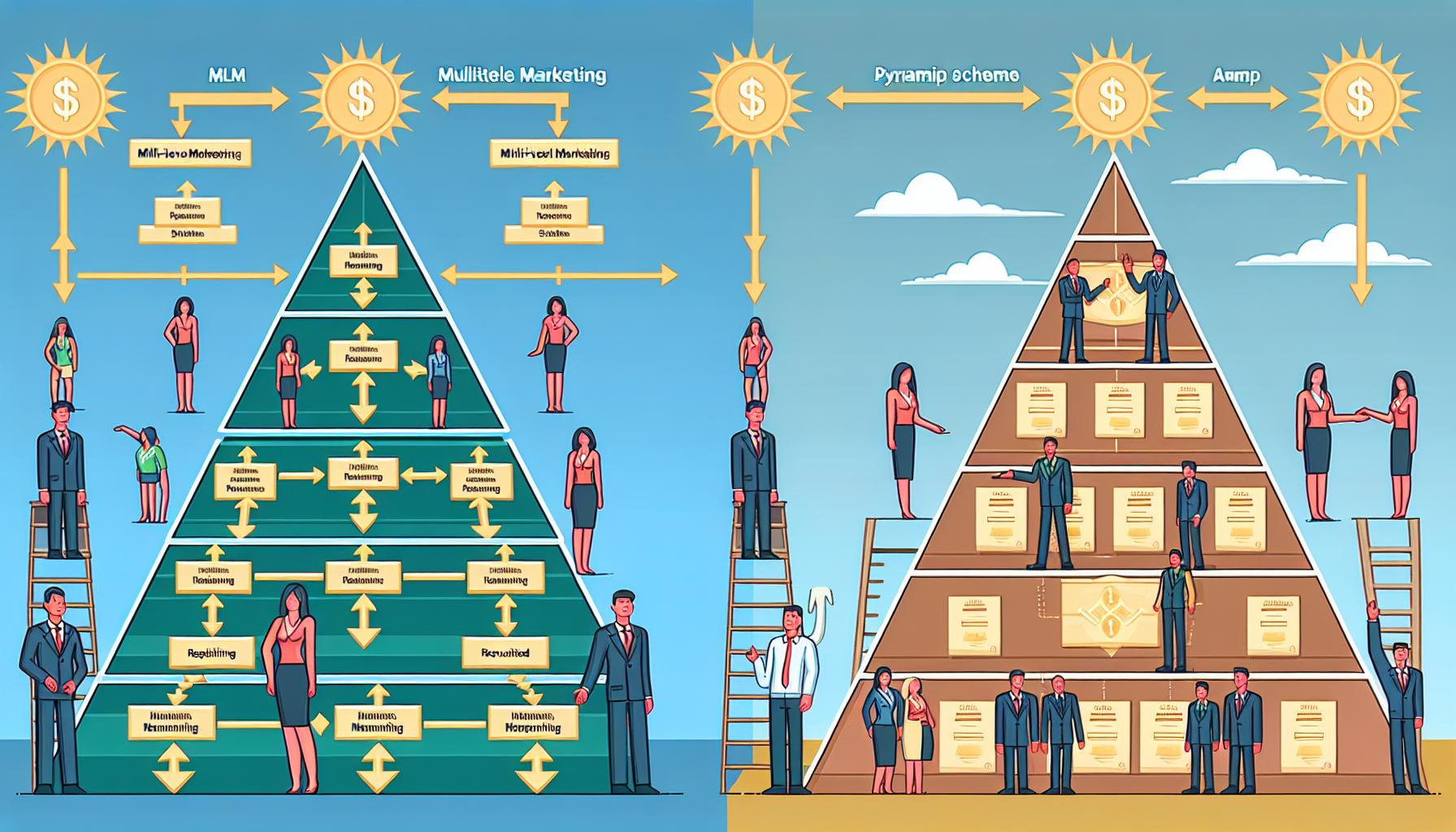 MLM vs Pyramid: Jak rozpoznat rozdíl a vyhnout se podvodu 2 Co je MLM a Pyramidové schéma?