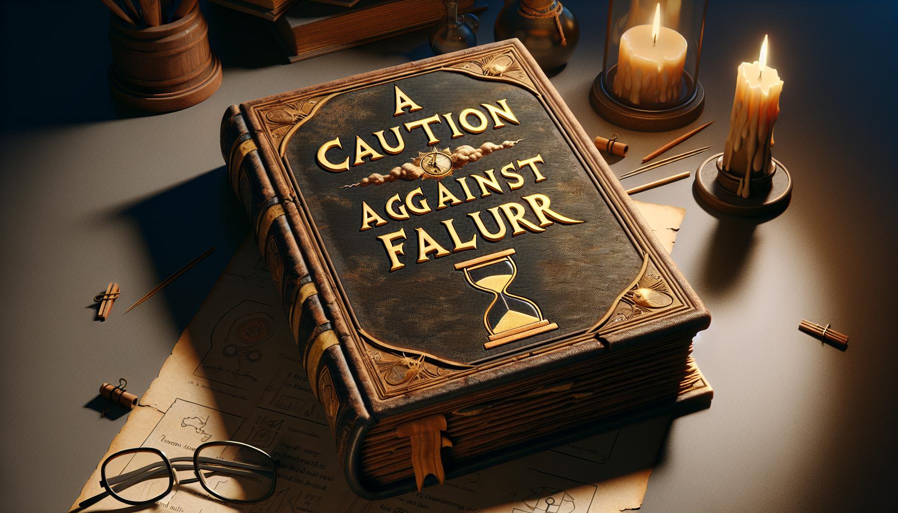 Kniha jak varování před neúspěchem