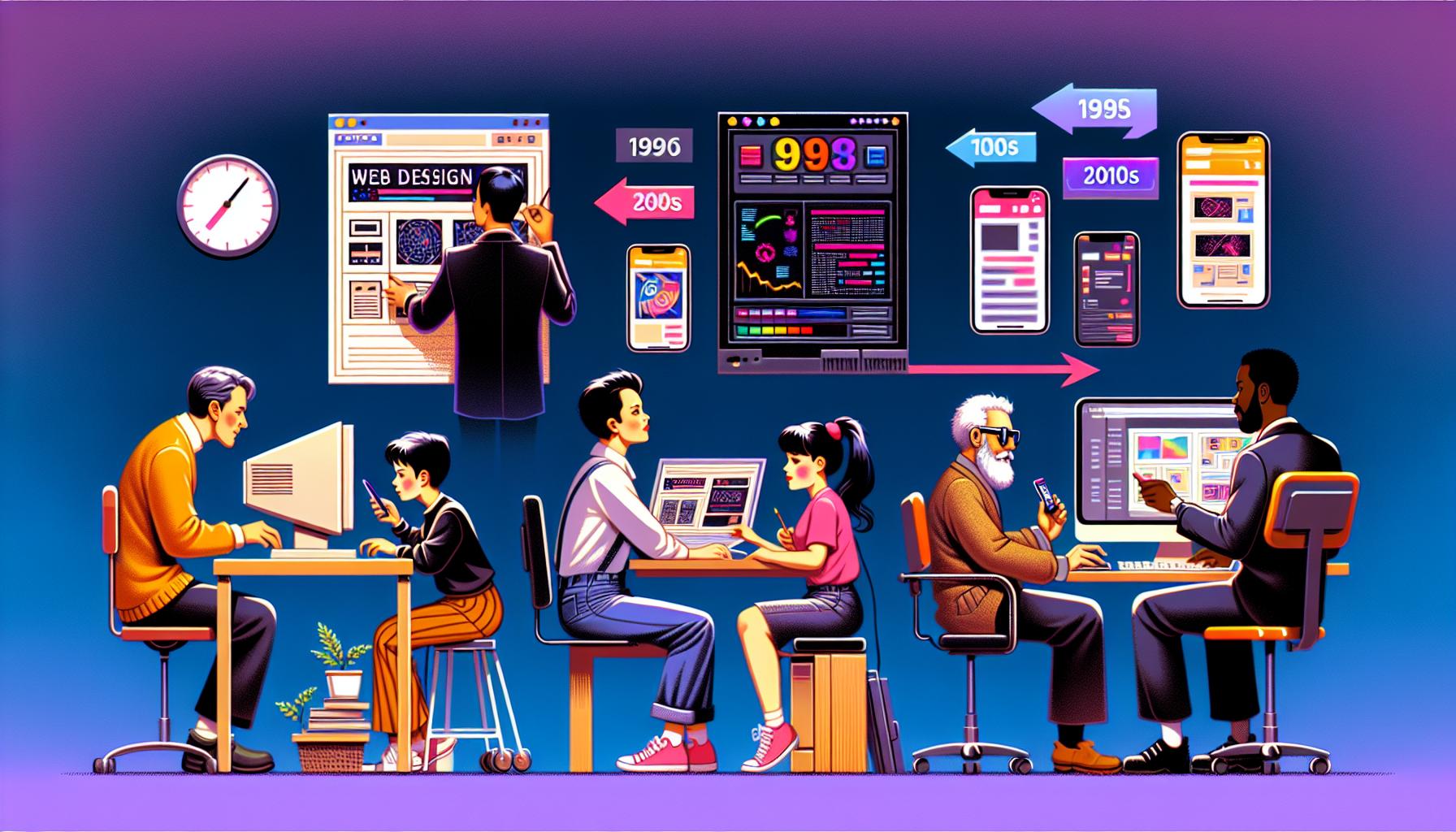 Evoluce webdesignu v online podnikání