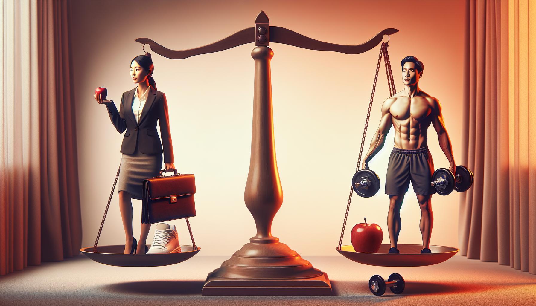 Rovnováha mezi Kariérou a Zdravím