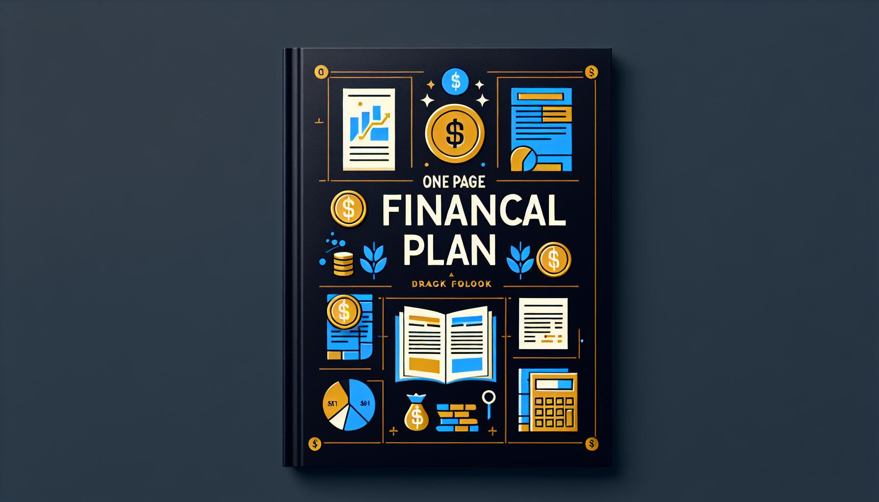 Kniha Jednostránkový Finanční Plán