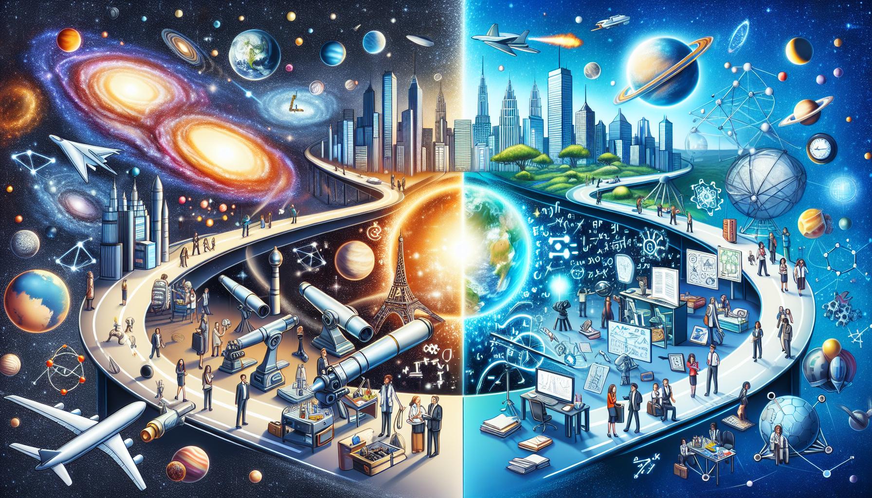 Astrofyzika a produktivita v reálném světě